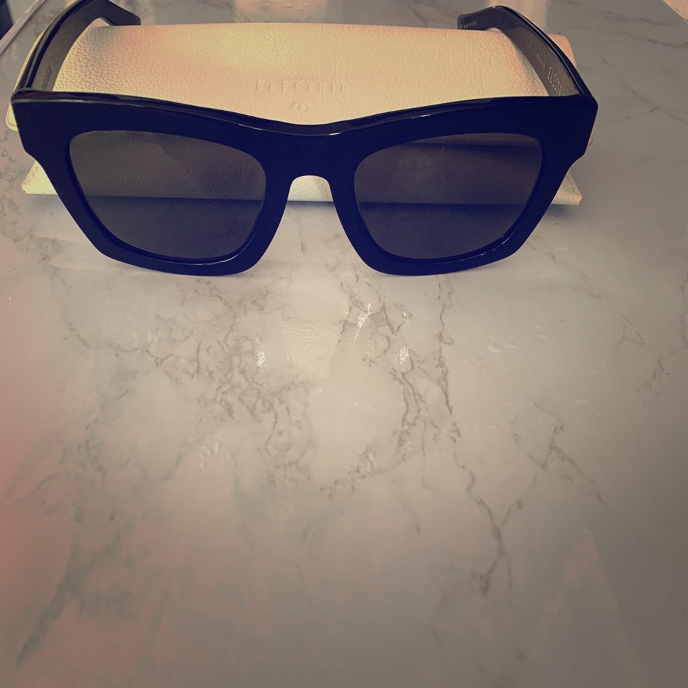 Electric Crasher Sunglasses. The Salty Blonde